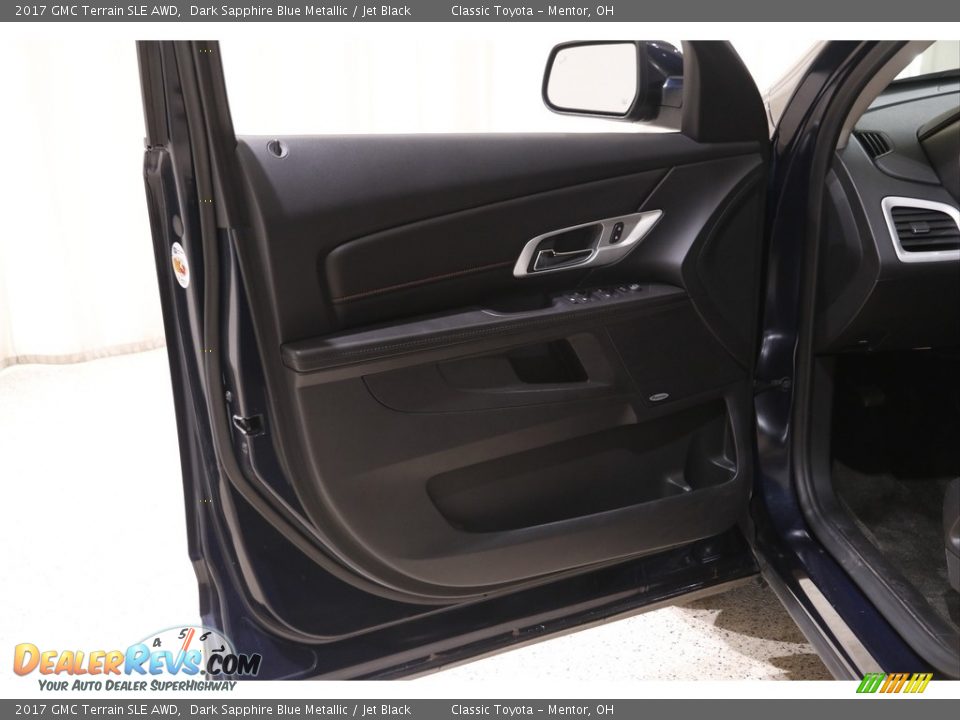 2017 GMC Terrain SLE AWD Dark Sapphire Blue Metallic / Jet Black Photo #4