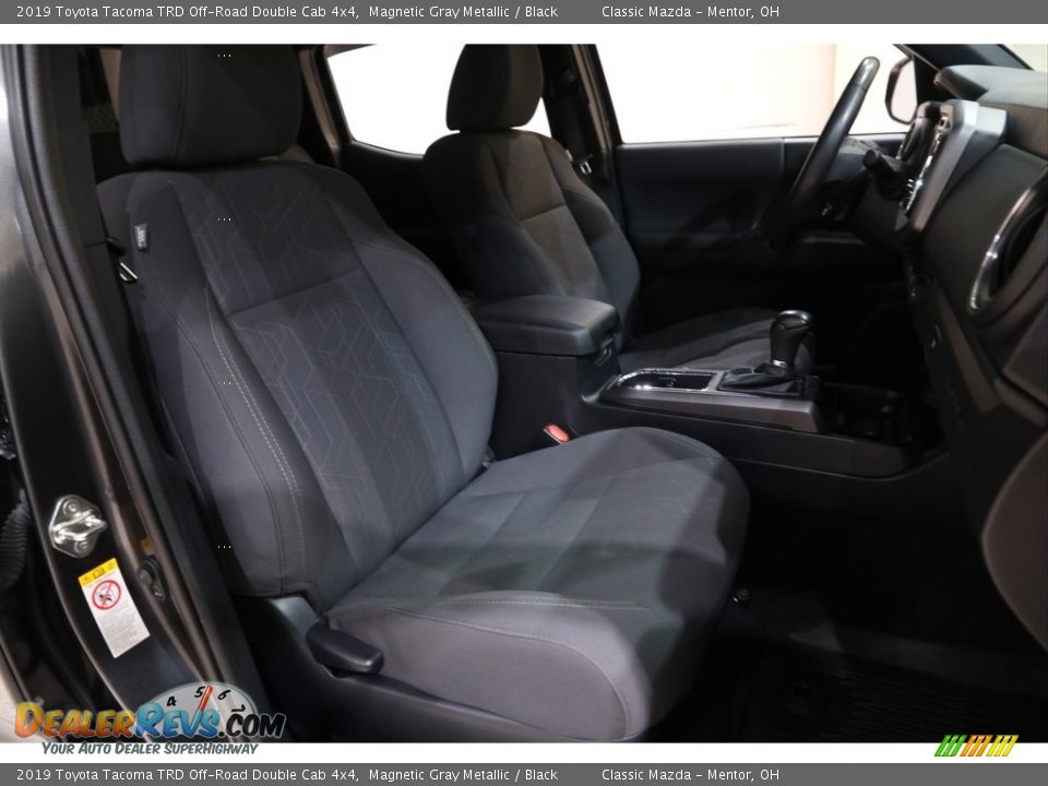 2019 Toyota Tacoma TRD Off-Road Double Cab 4x4 Magnetic Gray Metallic / Black Photo #16
