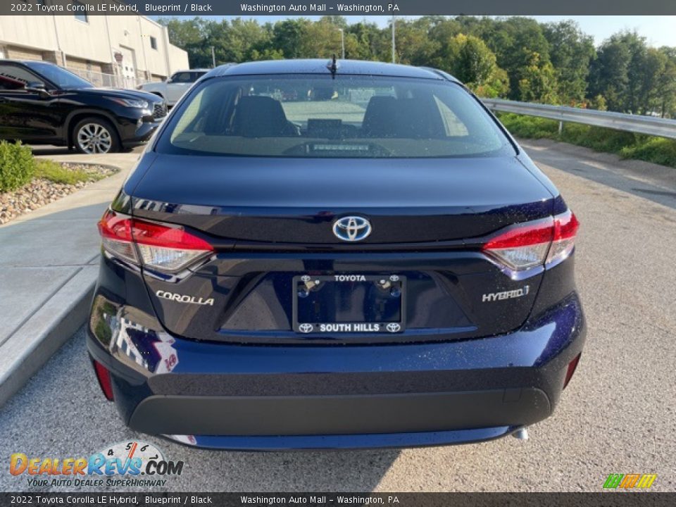 2022 Toyota Corolla LE Hybrid Blueprint / Black Photo #8