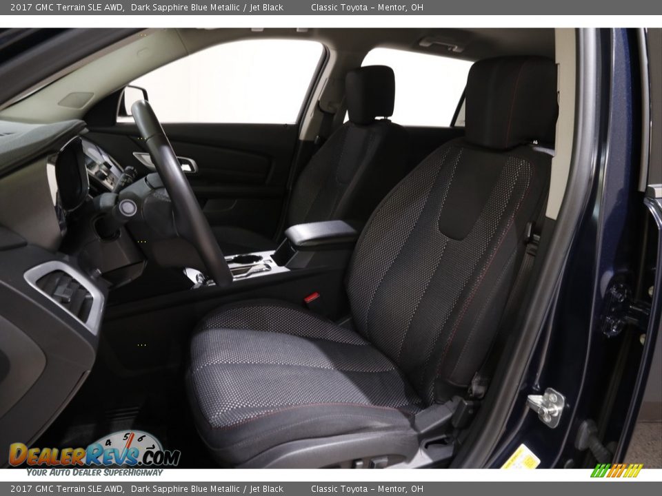 2017 GMC Terrain SLE AWD Dark Sapphire Blue Metallic / Jet Black Photo #5