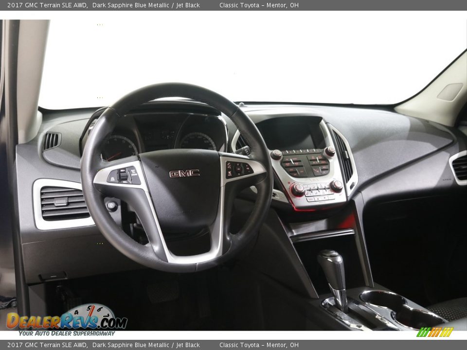 2017 GMC Terrain SLE AWD Dark Sapphire Blue Metallic / Jet Black Photo #7