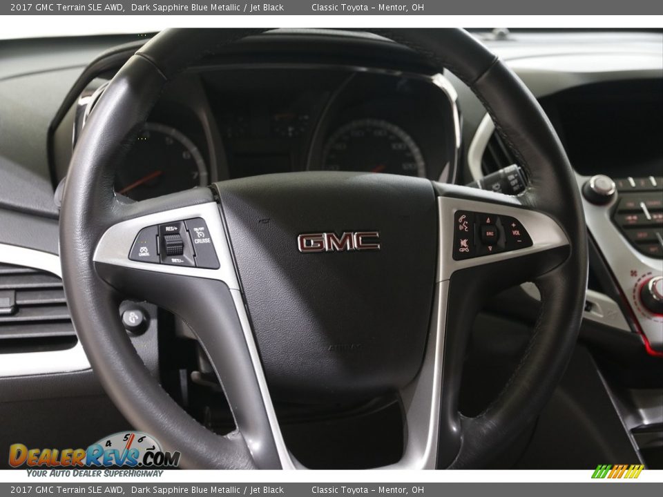 2017 GMC Terrain SLE AWD Dark Sapphire Blue Metallic / Jet Black Photo #8
