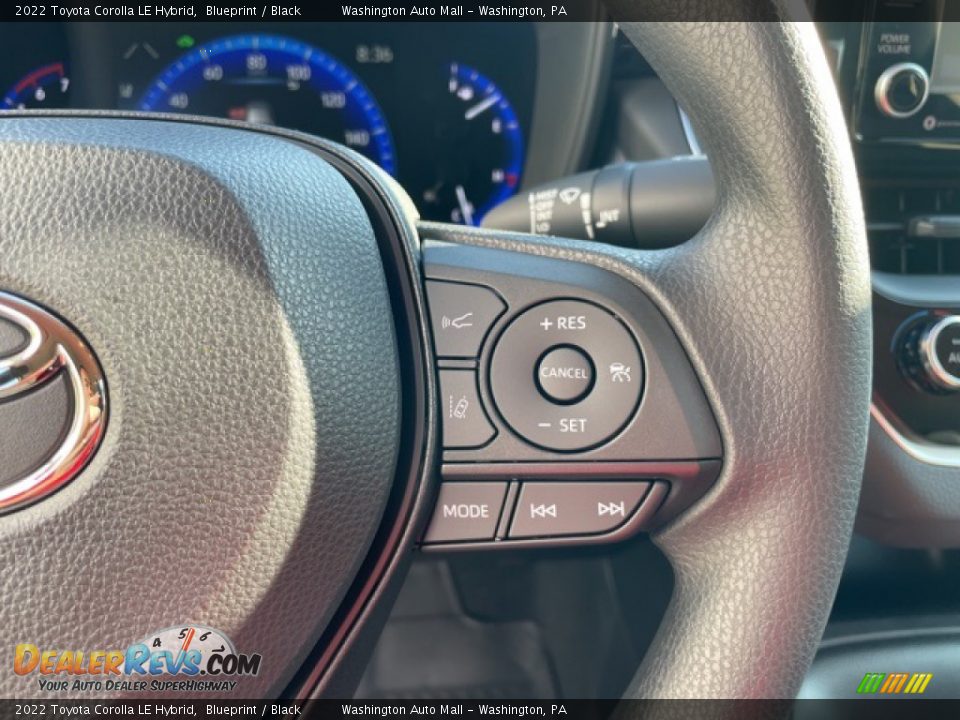 2022 Toyota Corolla LE Hybrid Steering Wheel Photo #14
