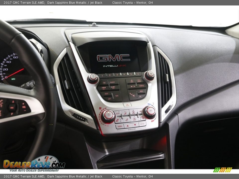 2017 GMC Terrain SLE AWD Dark Sapphire Blue Metallic / Jet Black Photo #10