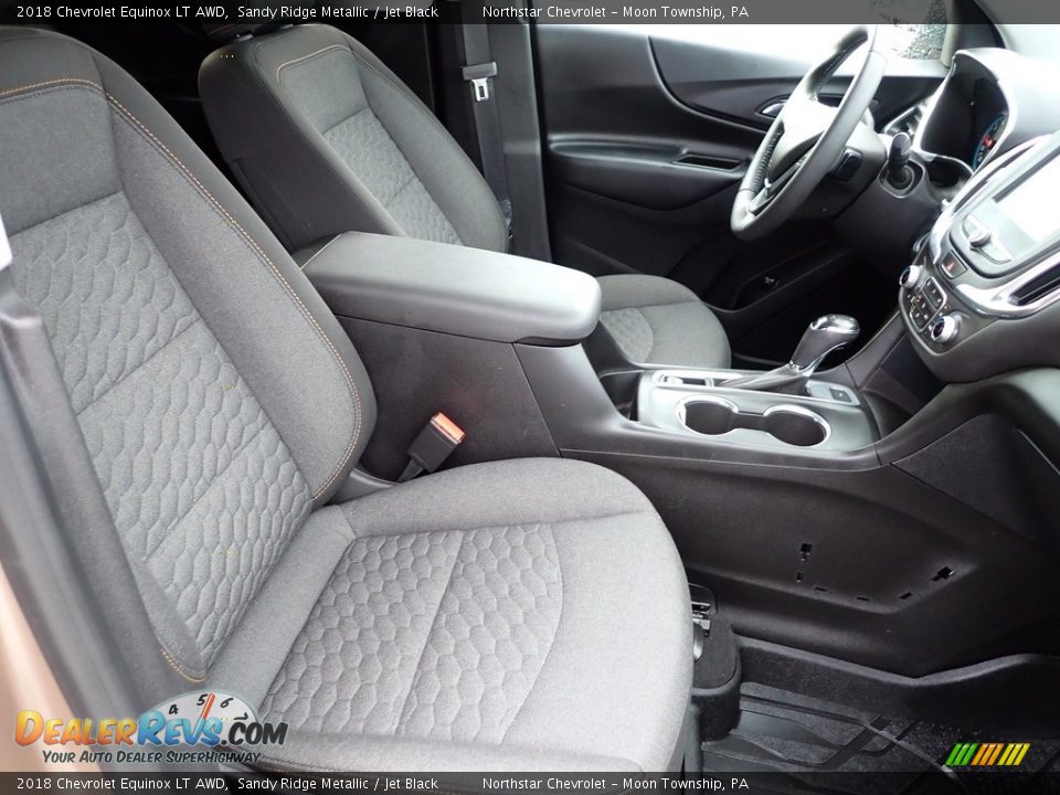 2018 Chevrolet Equinox LT AWD Sandy Ridge Metallic / Jet Black Photo #15