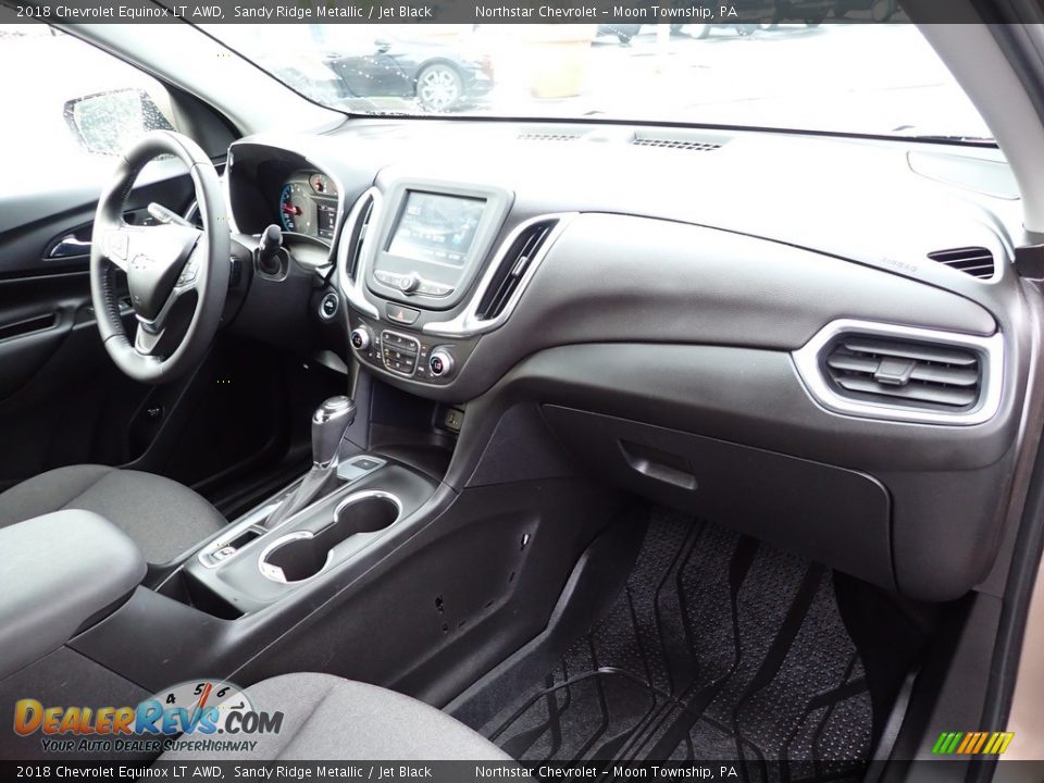 2018 Chevrolet Equinox LT AWD Sandy Ridge Metallic / Jet Black Photo #16