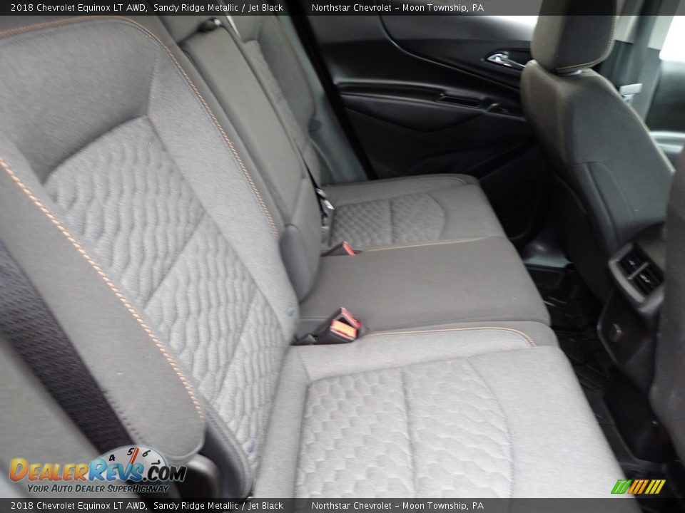 2018 Chevrolet Equinox LT AWD Sandy Ridge Metallic / Jet Black Photo #18