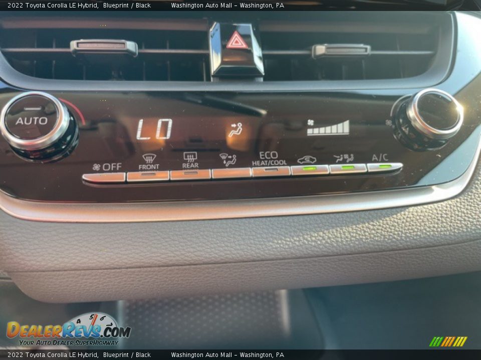 Controls of 2022 Toyota Corolla LE Hybrid Photo #20