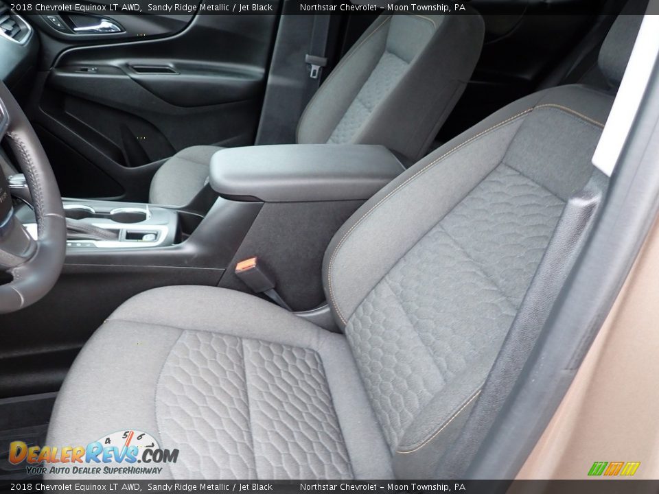 2018 Chevrolet Equinox LT AWD Sandy Ridge Metallic / Jet Black Photo #20
