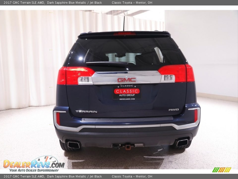 2017 GMC Terrain SLE AWD Dark Sapphire Blue Metallic / Jet Black Photo #19