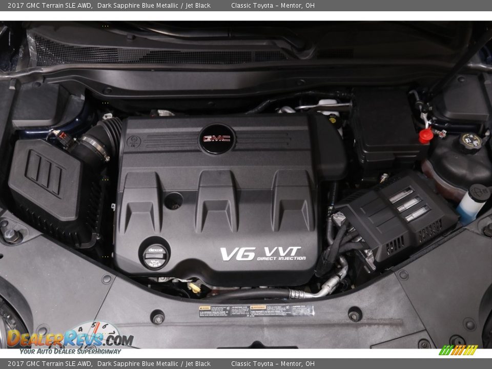2017 GMC Terrain SLE AWD Dark Sapphire Blue Metallic / Jet Black Photo #20