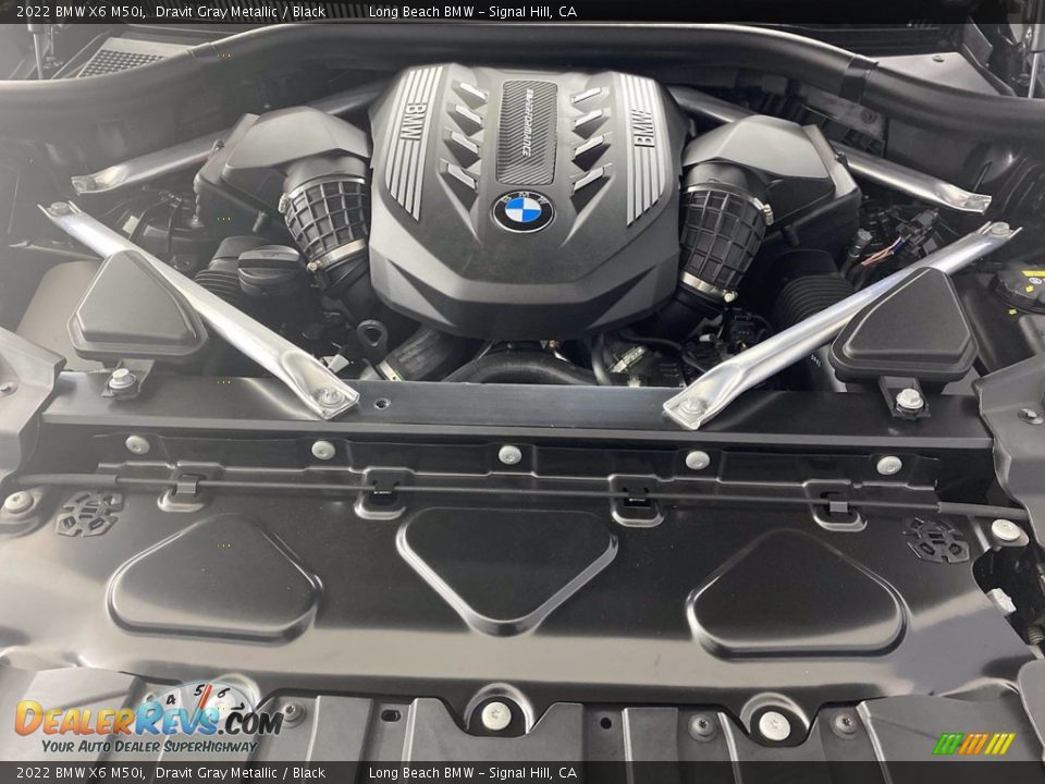 2022 BMW X6 M50i 4.4 Liter M TwinPower Turbocharged DOHC 32-Valve V8 Engine Photo #10