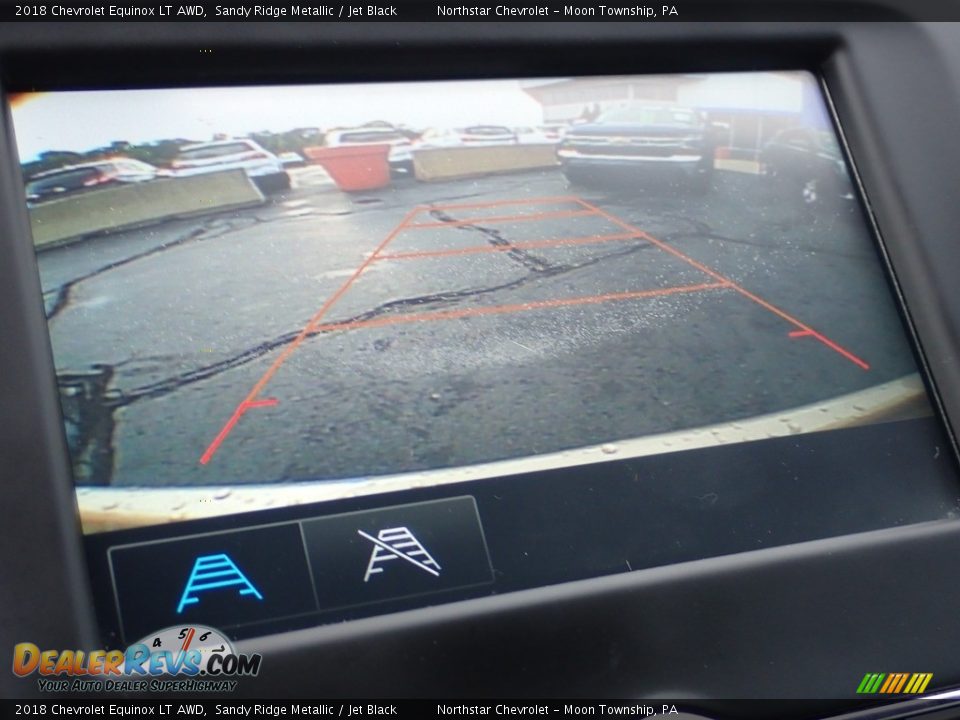 2018 Chevrolet Equinox LT AWD Sandy Ridge Metallic / Jet Black Photo #30