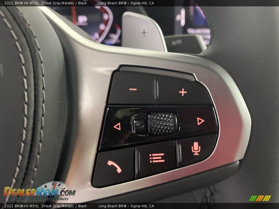 2022 BMW X6 M50i Steering Wheel Photo #17