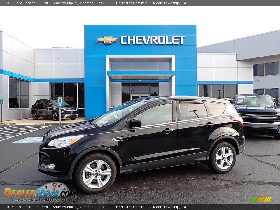 2016 Ford Escape SE 4WD Shadow Black / Charcoal Black Photo #1