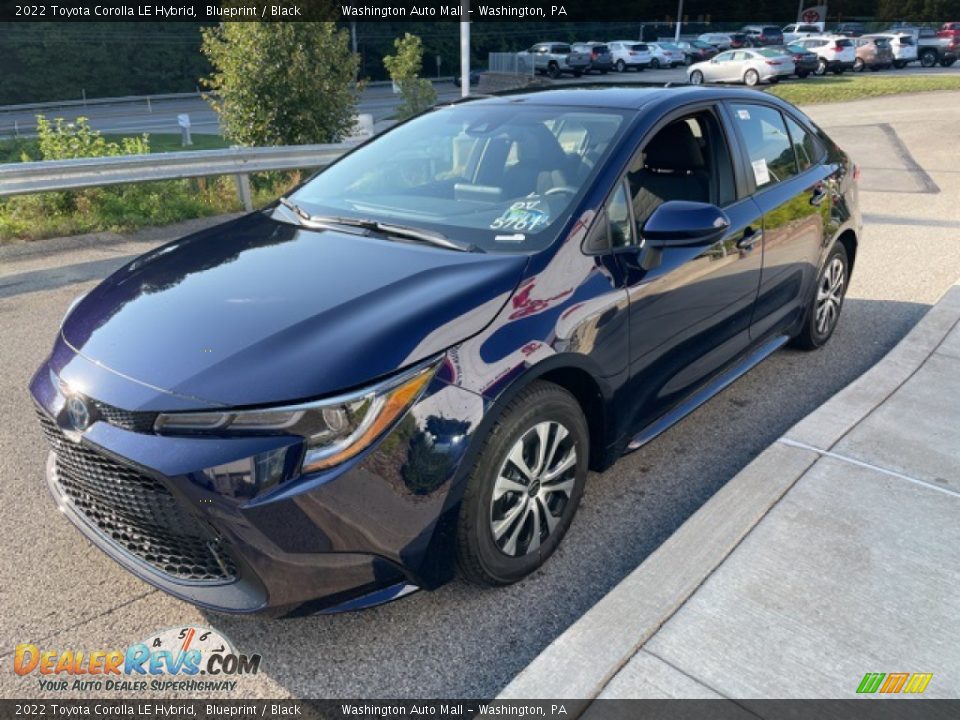 2022 Toyota Corolla LE Hybrid Blueprint / Black Photo #7