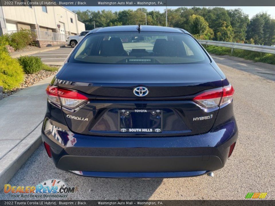 2022 Toyota Corolla LE Hybrid Blueprint / Black Photo #8