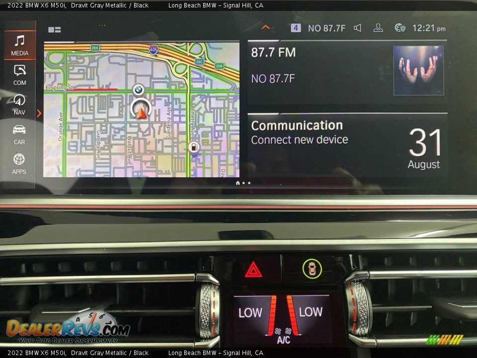 Navigation of 2022 BMW X6 M50i Photo #19