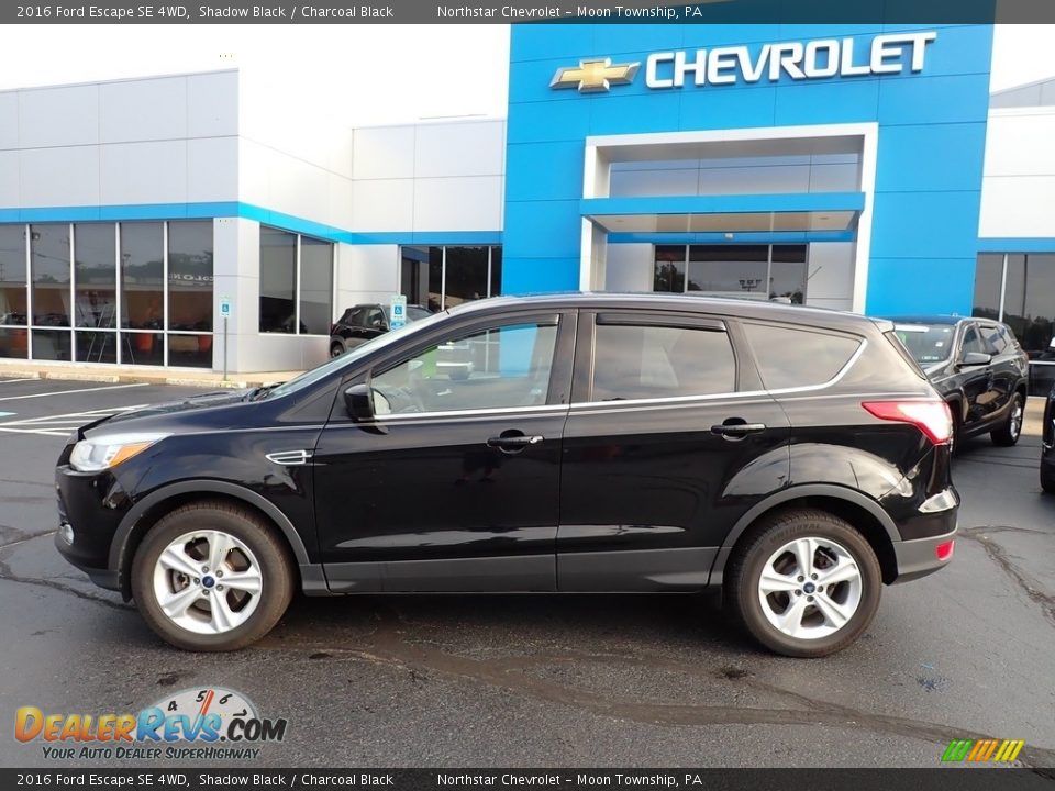 2016 Ford Escape SE 4WD Shadow Black / Charcoal Black Photo #3