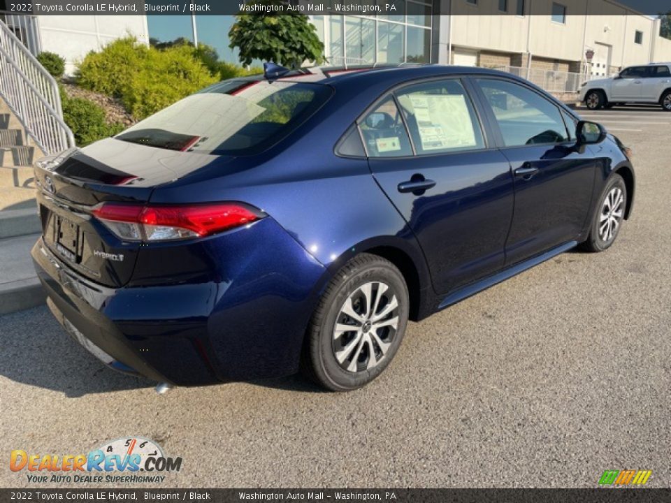 2022 Toyota Corolla LE Hybrid Blueprint / Black Photo #9