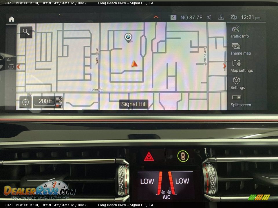 Navigation of 2022 BMW X6 M50i Photo #20