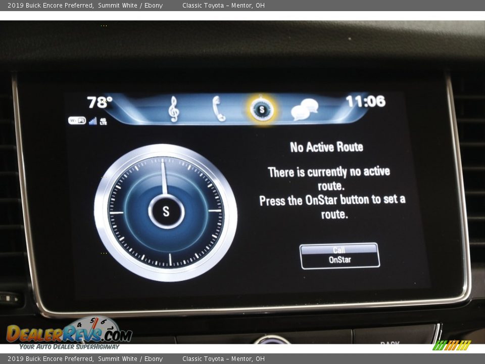 2019 Buick Encore Preferred Summit White / Ebony Photo #12