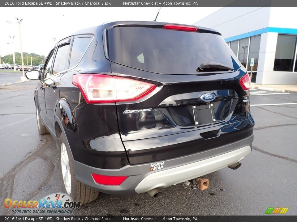 2016 Ford Escape SE 4WD Shadow Black / Charcoal Black Photo #5