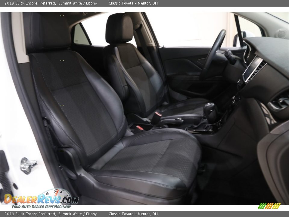 2019 Buick Encore Preferred Summit White / Ebony Photo #14