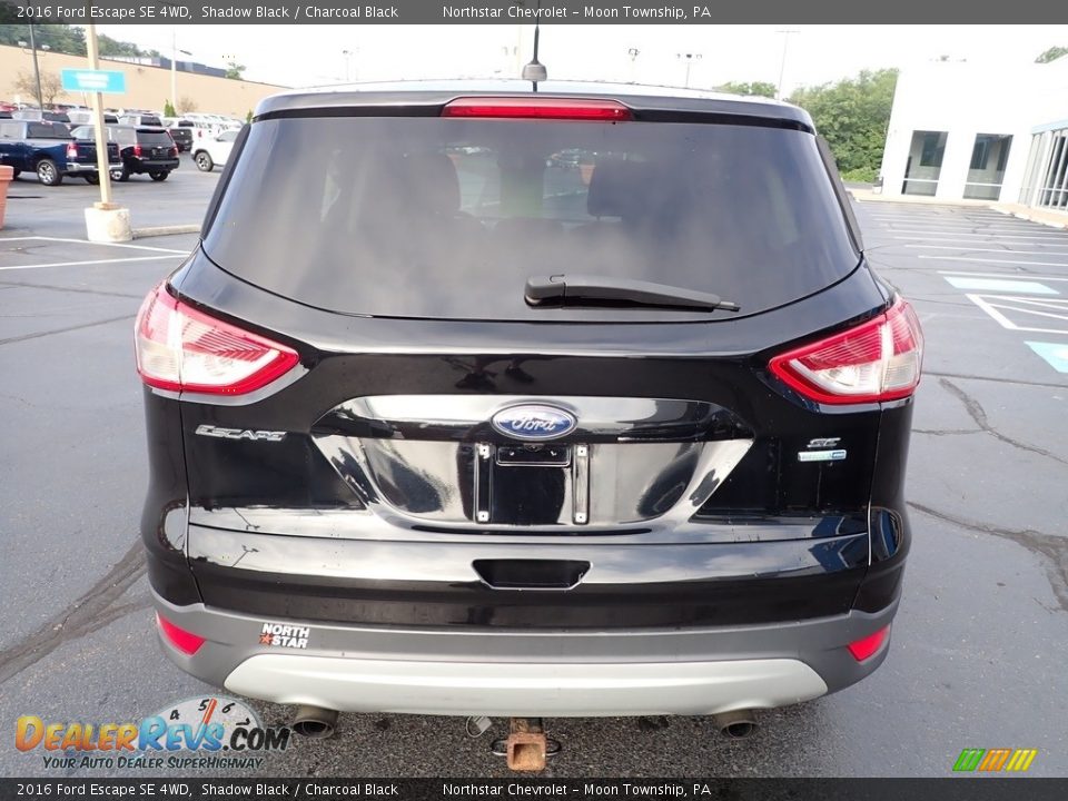 2016 Ford Escape SE 4WD Shadow Black / Charcoal Black Photo #6