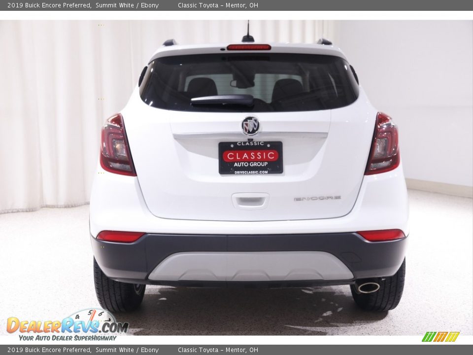 2019 Buick Encore Preferred Summit White / Ebony Photo #17