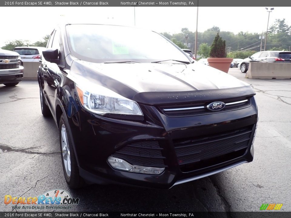 2016 Ford Escape SE 4WD Shadow Black / Charcoal Black Photo #12