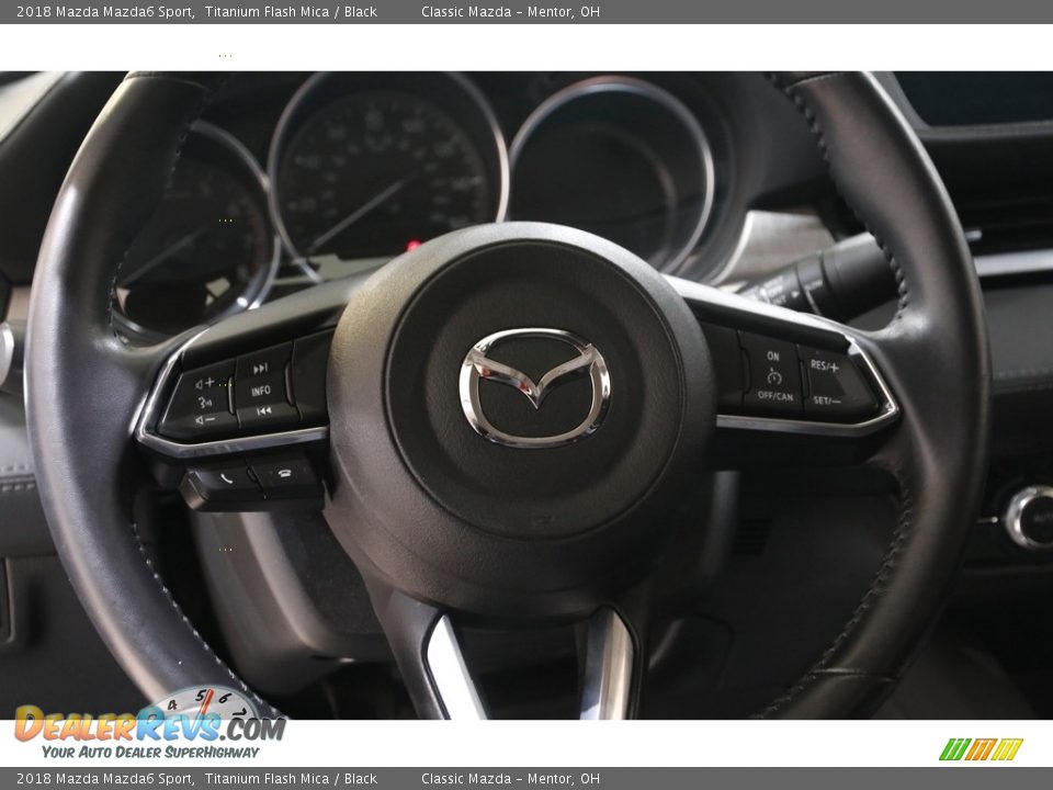 2018 Mazda Mazda6 Sport Titanium Flash Mica / Black Photo #7