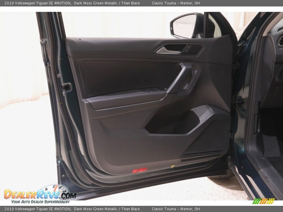2019 Volkswagen Tiguan SE 4MOTION Dark Moss Green Metallic / Titan Black Photo #4
