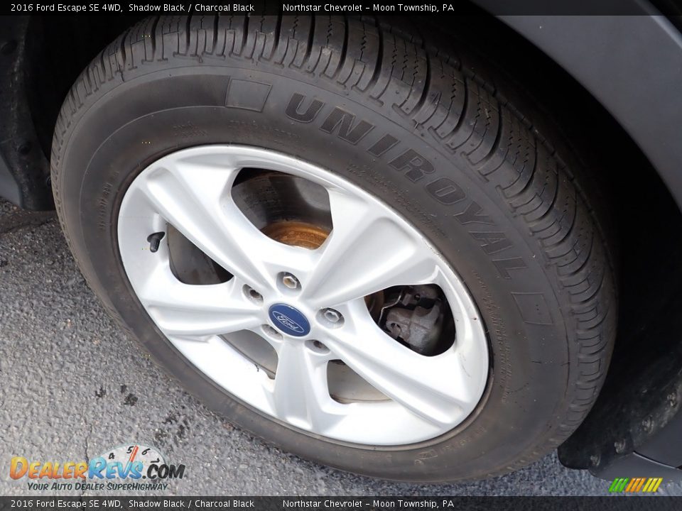 2016 Ford Escape SE 4WD Shadow Black / Charcoal Black Photo #14
