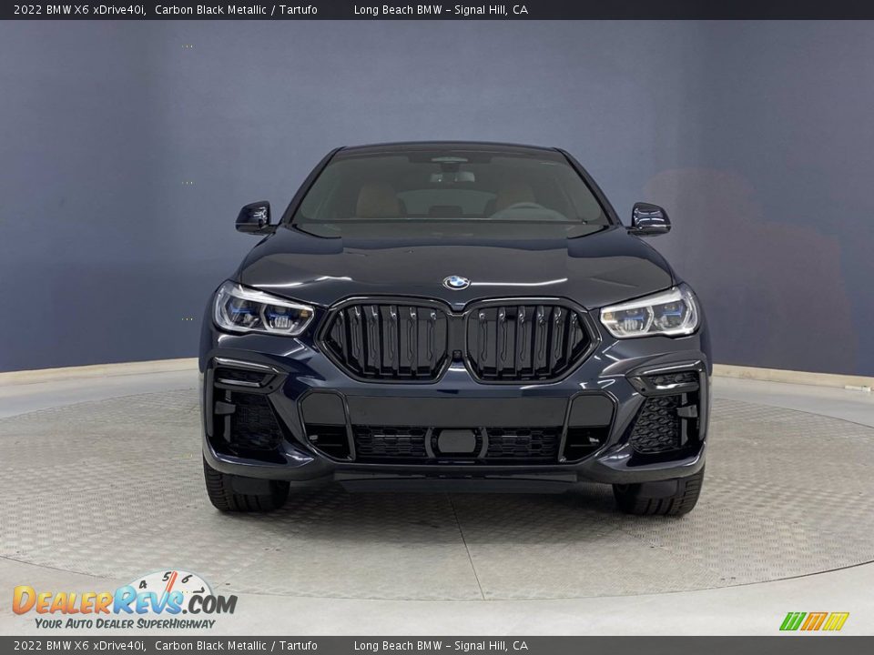 2022 BMW X6 xDrive40i Carbon Black Metallic / Tartufo Photo #2