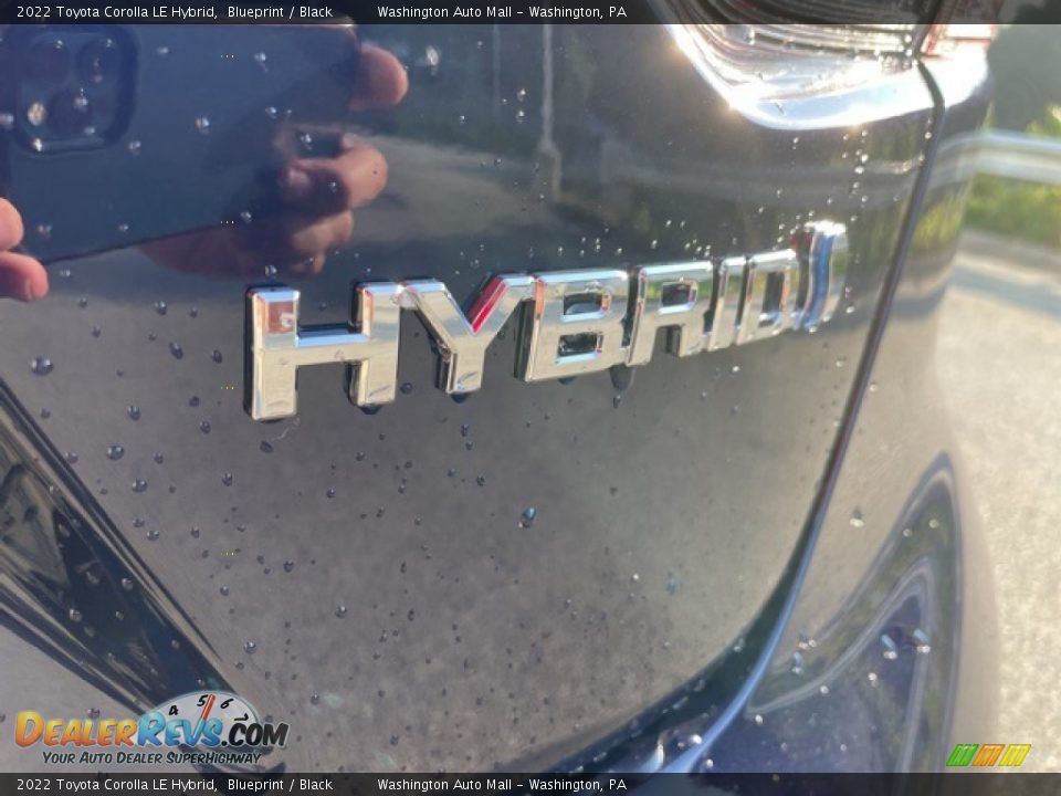 2022 Toyota Corolla LE Hybrid Blueprint / Black Photo #24