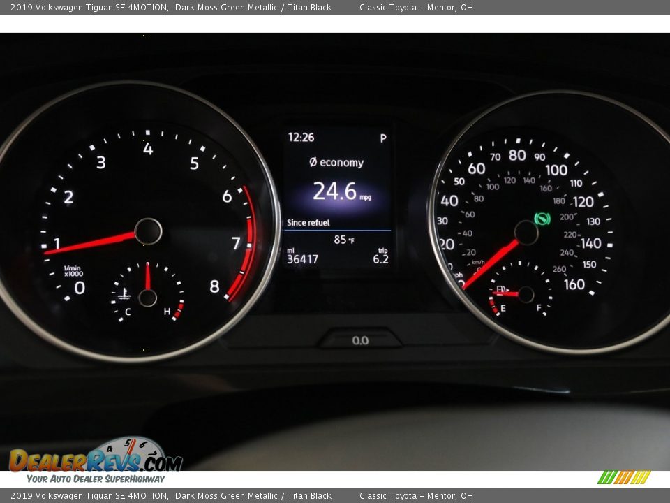 2019 Volkswagen Tiguan SE 4MOTION Gauges Photo #8