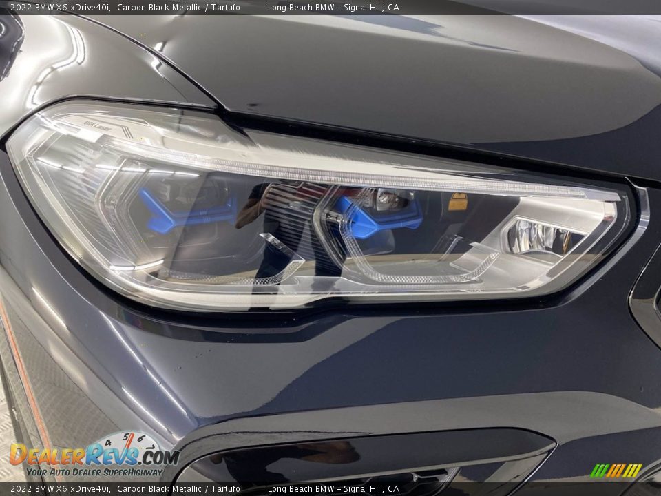 2022 BMW X6 xDrive40i Carbon Black Metallic / Tartufo Photo #4