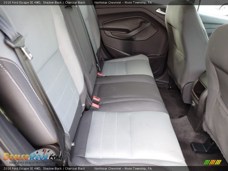 2016 Ford Escape SE 4WD Shadow Black / Charcoal Black Photo #18
