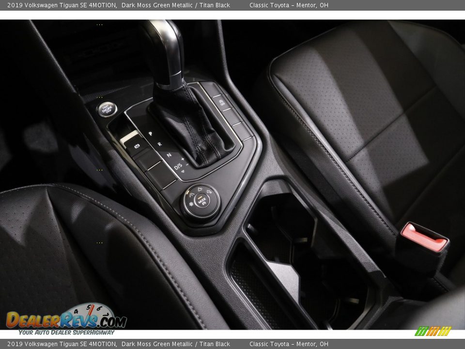 2019 Volkswagen Tiguan SE 4MOTION Dark Moss Green Metallic / Titan Black Photo #12