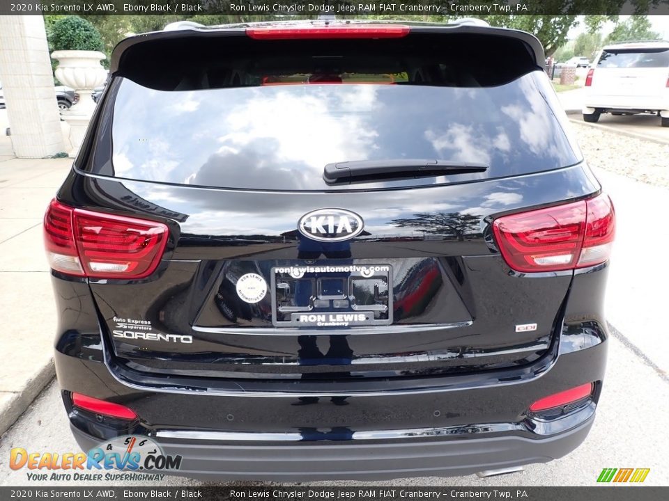 2020 Kia Sorento LX AWD Ebony Black / Black Photo #3