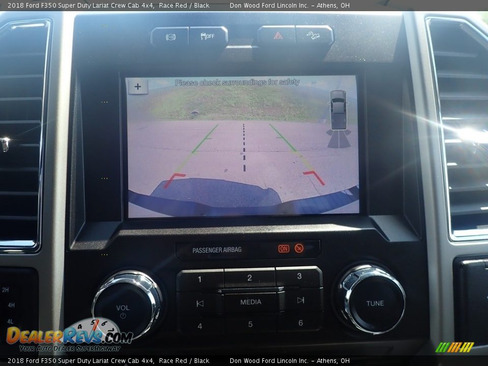 2018 Ford F350 Super Duty Lariat Crew Cab 4x4 Race Red / Black Photo #4