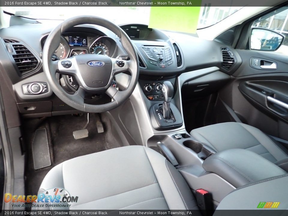 2016 Ford Escape SE 4WD Shadow Black / Charcoal Black Photo #22