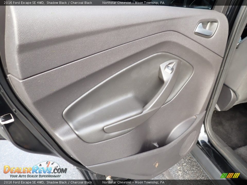2016 Ford Escape SE 4WD Shadow Black / Charcoal Black Photo #23