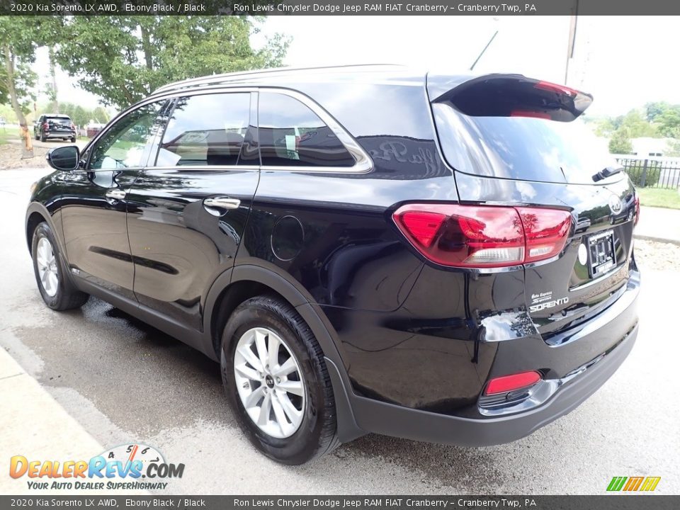 2020 Kia Sorento LX AWD Ebony Black / Black Photo #5