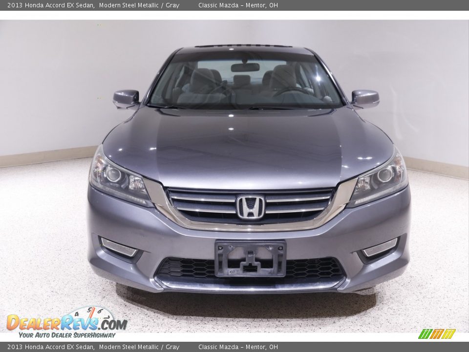 2013 Honda Accord EX Sedan Modern Steel Metallic / Gray Photo #2