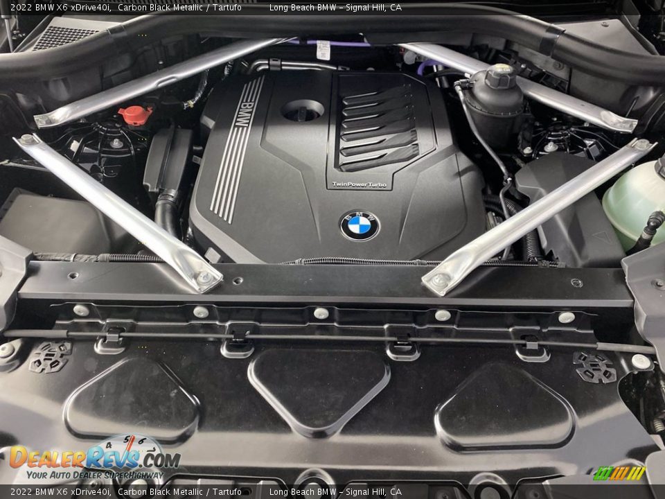 2022 BMW X6 xDrive40i 3.0 Liter M TwinPower Turbocharged DOHC 24-Valve Inline 6 Cylinder Engine Photo #9