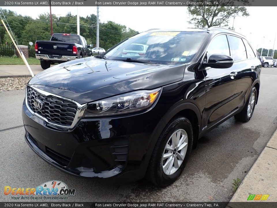 2020 Kia Sorento LX AWD Ebony Black / Black Photo #7