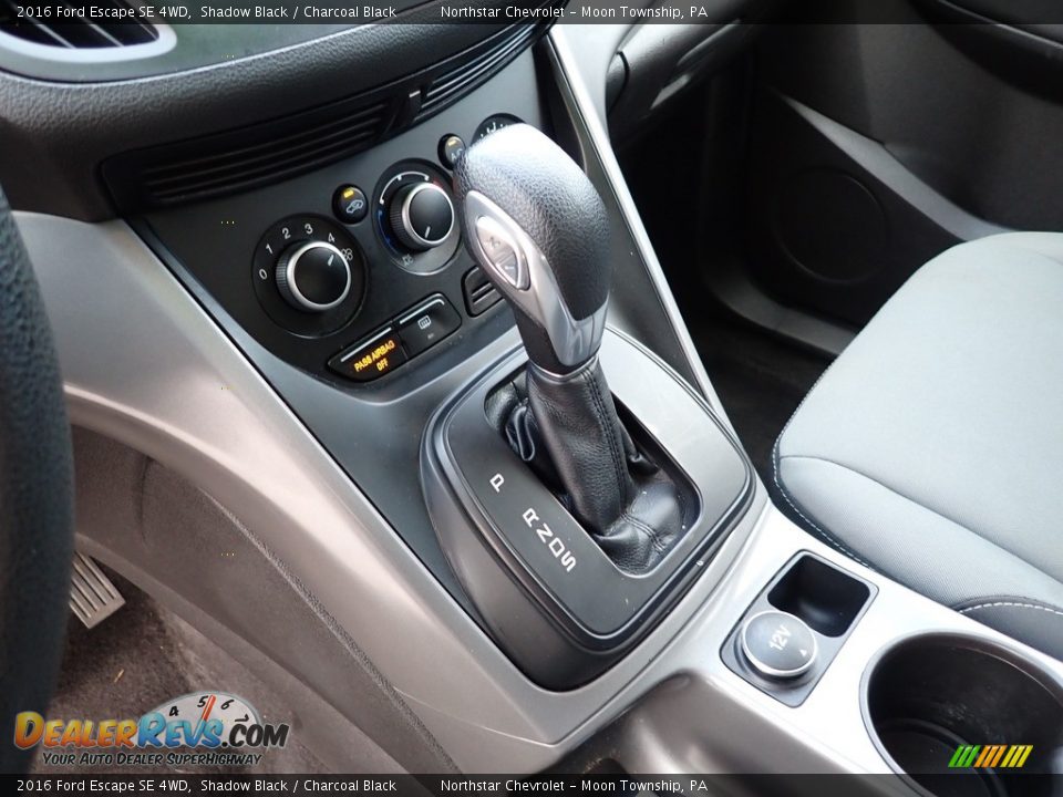 2016 Ford Escape SE 4WD Shadow Black / Charcoal Black Photo #26