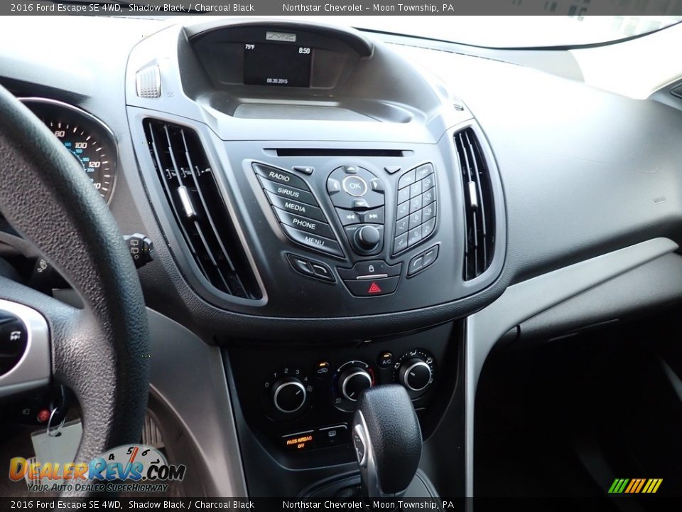 2016 Ford Escape SE 4WD Shadow Black / Charcoal Black Photo #27